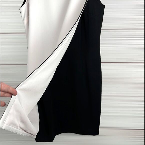 NWT Ted Baker Lenta Embellished Bow Layered Dress Black Light Pink - Picture 7 of 12